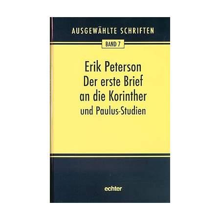 Der erste Brief an die Korinther und Paulus-Studien