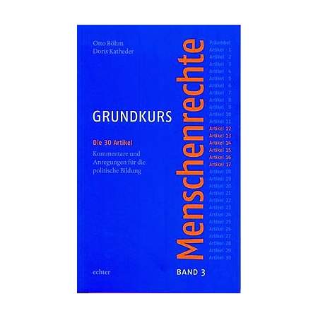 Grundkurs Menschenrechte - Band 3