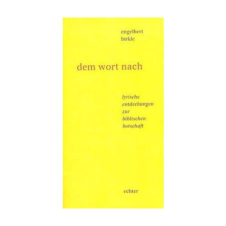dem wort nach