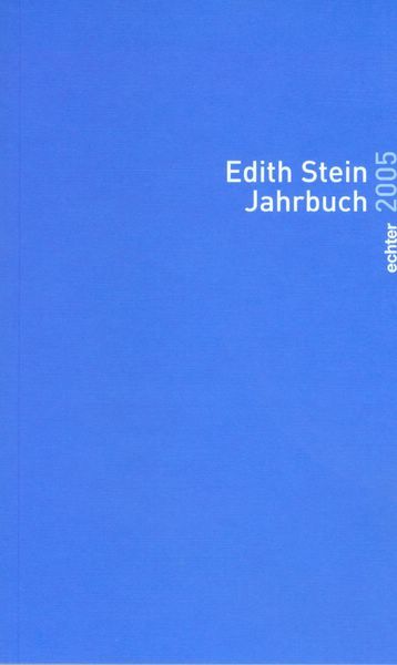 Edith-Stein-Jahrbuch 11/2005