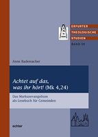 Achtet auf das, was ihr hört! (Mk 4,24)