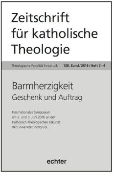 Zeitschrift für katholische Theologie Abo